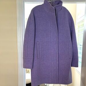 BEAUTIFUL LIKE NEW worn once maybe twice JCrew Stadium cloth coat